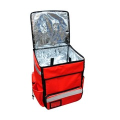 70L XL Large Insulated Food Delivery Backpack 18.5″ x 16″ x 14″, Red