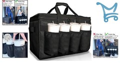 Insulated Food Delivery Bag Polyethylene Foam XL Pro Keep Food Hot Cold