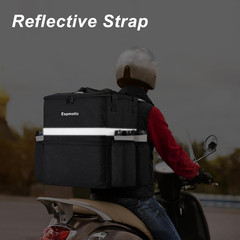 Insulated Food Delivery Backpack — Large Capacity, Leakproof, with 4 Reinforced