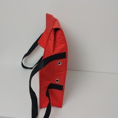 DoorDash Insulated Hot Pizza Bag Red With Handles 19” X 19” X 5”