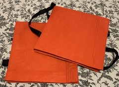 2 — Doordash Large Insulated Pizza Delivery Bag Tote 19x19x5 Door Dash