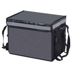 48L Insulated Food Bags XXL with Divider Catering Thermal Food Bag Gray