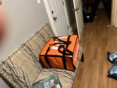 Caviar (Door Dash) Standard & Pizza /book-bag Insulated Food Delivery