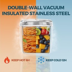 Thermo for Hot Food 32OZ, Vacuum Insulated Food Jar for Adults, Stainless Steel