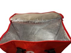 Grubhub Large 18 X 18 X 9 Insulated Food Delivery Pizza Bag