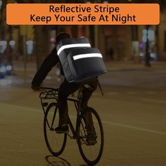Insulated Food Delivery Backpack For Pizza And Hot Cold Items Large Capacity