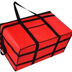 musbus 10 pack Additional Bottom Plate Insulated Food Delivery Bag 23x15x14″