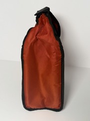 Walter Hagen Insulated Lunch Cooler Bag Red/Black Foil Lined Zipper Front Pocket