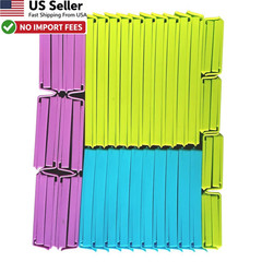 4 Size Assorted 40 PCS Food Bag Clips Kitchen Sealing Clips Sealer Grip FROM USA