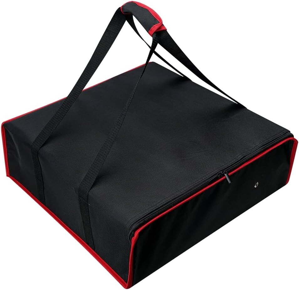 20 x 20 Pizza Delivery Bag — Insulated Pizza Warmer for Hot Food Delivery, Large