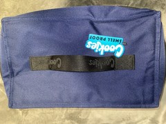 Cookies Smell Proof Insulated Food Pan Bag Blue