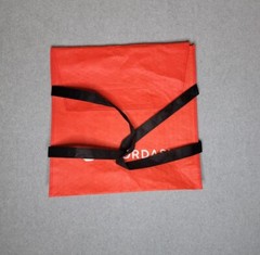 DoorDash Delivery Insulated Pizza Food Tote Bag Red With Handles 19”X19”X5