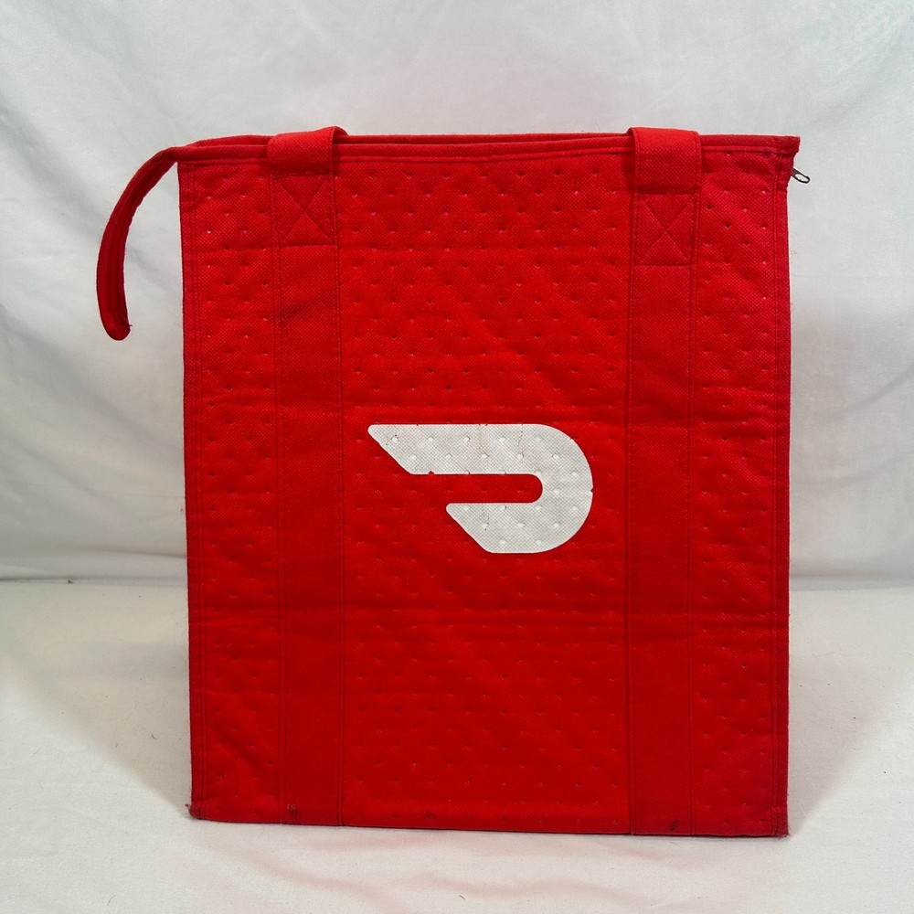 Insulated Door Dash Food Delivery Bag 15″x13″ Food Transport Takeout