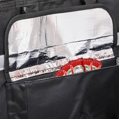 Food Delivery Backpack Insulated Reusable Pizza Delivery Bag with 4 Cup Hold.