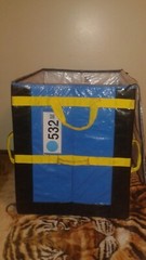 Amazon Courier Style Delivery Large Tote Bag Storage Foldable — VARIOUS COLORS