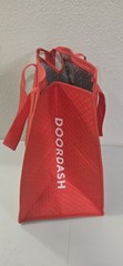 DoorDash DDK014 Insulated Red Food Pan Bag 1 Pan 1-2 Pizzas