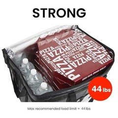 Insulated Grocery Bags 2 Pack 70L Large Food Delivery Cooler Bag Heavy Duty