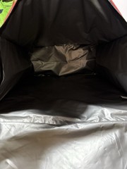 Grubhub Red Insulated Food Delivery Bag with GH Logo for Pizza Orders