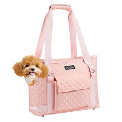 Dog Purse Carrier for Small Dogs with Pocket, Lightweight Dogs and Puppies To…