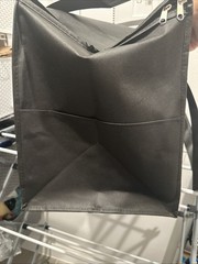 Chick Fil A Catering Tote Bag Lightweight Full Zip 22x12x14. Not Insulated.