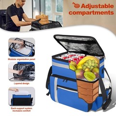 Food Delivery Backpack, Insulated Food Delivery Bags for Takeout Bike, Large …