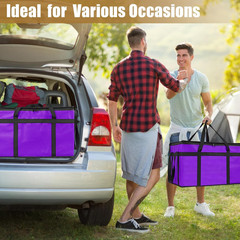 Insulated Bags for Food Delivery, XXXL Pizza Delivery Bags, Large Capacity Coole