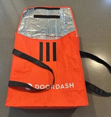 Door Dash Uber Eats Delivery Bag Used 18 x 18 x 6” Insulated