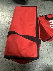 Grubhub Deluxe Style Insulated Delivery Bags Lot 2 Large 19×19 Small 14×14