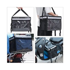 Insulated Bags For Food Delivery XL — 18.1″ x 13.8″ x 13.8″, Commercial Insul…