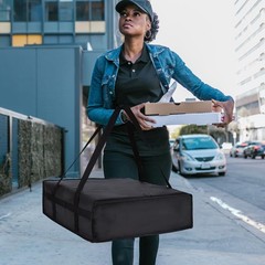 Versatile Insulated Food Delivery Bag — 39L Capacity for Catering and Transport