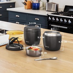 Thermo for Hot Food 32OZ, Vacuum Insulated Food Jar for Adults, Stainless Steel