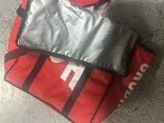Grubhub Deluxe Style Insulated Delivery Bags Lot 2 Large 19×19 Small 14×14