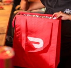 #1 DoorDash Insulated Food Delivery Bag Professional Dashers Authentic 13×10×15″