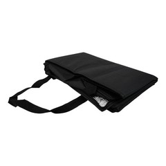 Professional Pizza Delivery Bag with Waterproof Features Black And Red
