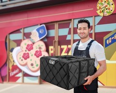 20x20x14 Insulated Pizza Delivery Bag Thermal Hot Food Carrier Holds 7 Boxes