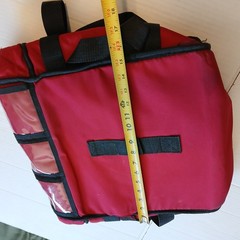 Official Papa John’s Pizza Insulated Thermal Large Red Delivery Hot Bag