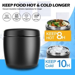 Ttrpuon 40Oz Insulated Lunch Thermo For Adults Stainless Steel Hot Food Jar For