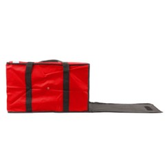 3 PACK Insulated Catering Pizza Food Delivery Carrier Bag Box Red 20″ 18″ 16″
