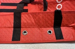 Lot of 4 ~ DOORDASH ~ Large 19x19x5 Insulated Pizza Delivery Bag / Tote ~