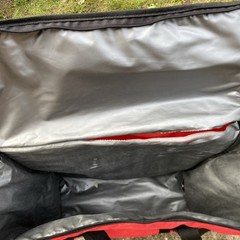 GRUBHUB Official Large 19″x18″x9” Insulated Food Delivery Carrying Tote Bag Red