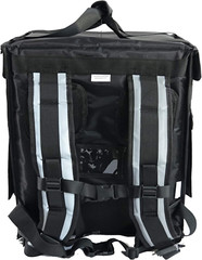PK-66V: Middle Food Delivery Backpack,16″ L X 12″ W X 18″ H, Top Loading, Insula