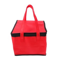 Insulated Food Delivery Bag With Handle 27 Cm Size For Pizza And Seafood
