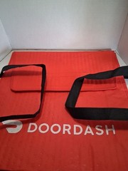 Large Insulated Hot Delivery Bag 19x19x6 Doordash With Carry Straps Set Of 3