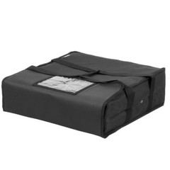 6 PACK Insulated Catering Pizza Food Delivery Carrier Hot Bag Box Black 18″ 16″