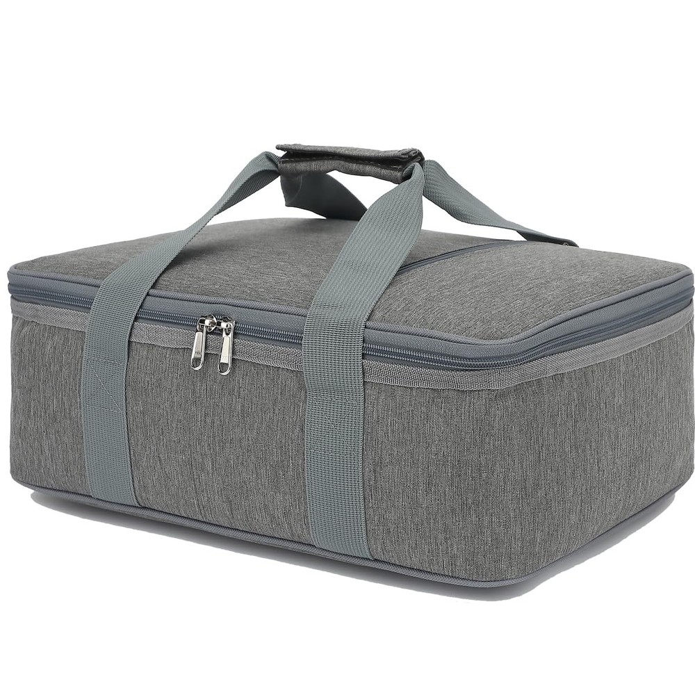 Insulated Casserole Carrier Bag — Large Portable Hot and Cold Food Storage To…