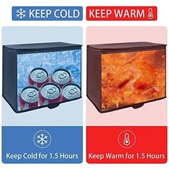 Insulated Grocery Bags Food Delivery Bags for Catering Shopping Tote Cooler Bags