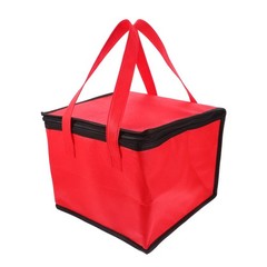 Insulated Food Delivery Bag With Handle 27 Cm Size For Pizza And Seafood