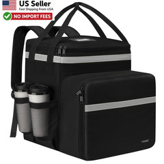 Ytonet XXL Food Delivery Backpack 7 Cup Holders Insulated Expandable FROM USA