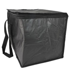 Meal Delivery Bag Pizza Bag Hot Sale Replacement Warm Cold Bag 16L/28L/50L Black