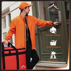Insulated Grocery Bag for Uber Eats, Doordash